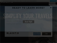 Tablet Screenshot of flyblacktie.com